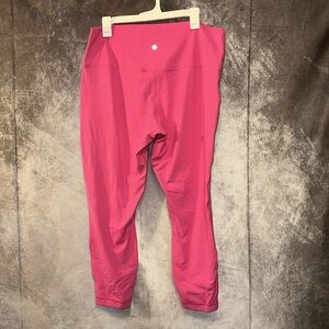 lululemon Align High Rise Pant 25” Sonic Pink | Size 18